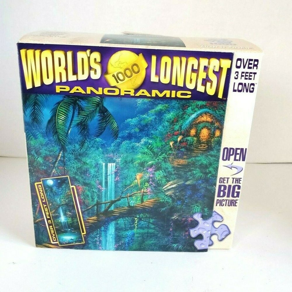 Escape to Paradise 1000 Piece Jigsaw Puzzle Masterpieces WORLDS LONGEST PUZZLE